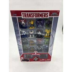 Transformers Nano Metalfigs Series 2 Diecast 2 Exclusive Figures SEALED